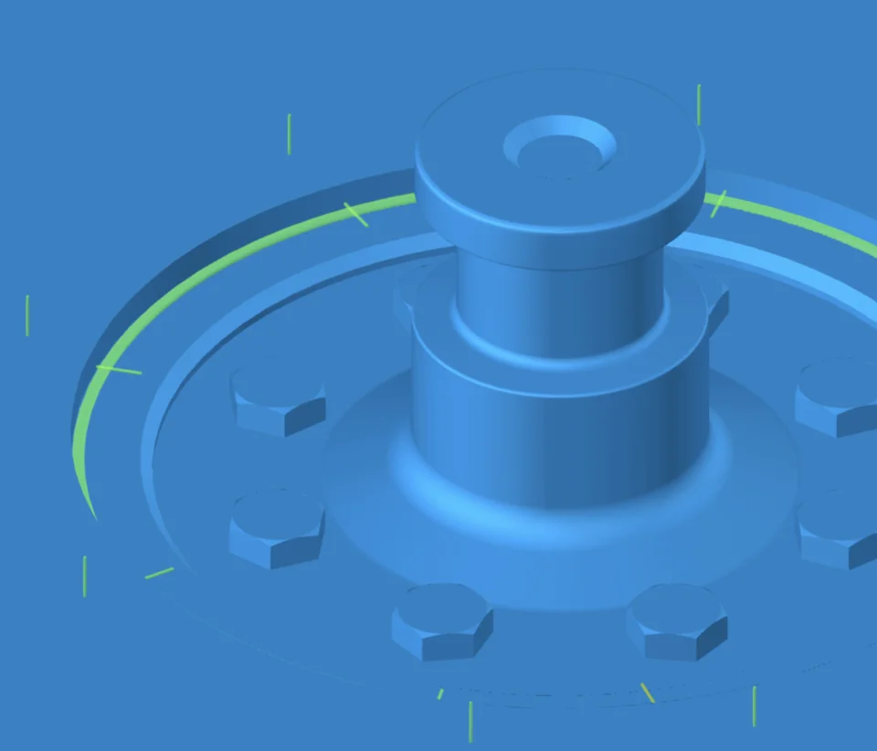 [Translate to English:] TouchSenses werden automatisch generiert, um Abweichungen zwischen Ihren CAD-Modellen und der realen Welt auszugleichen.