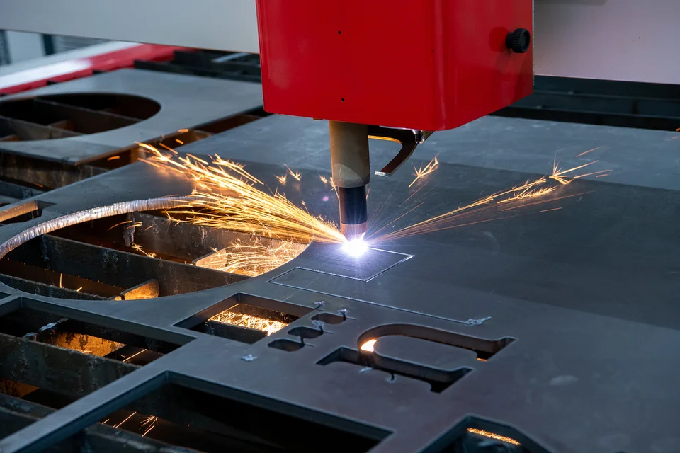 [Translate to English:] Wasserstrahlschneidanlage